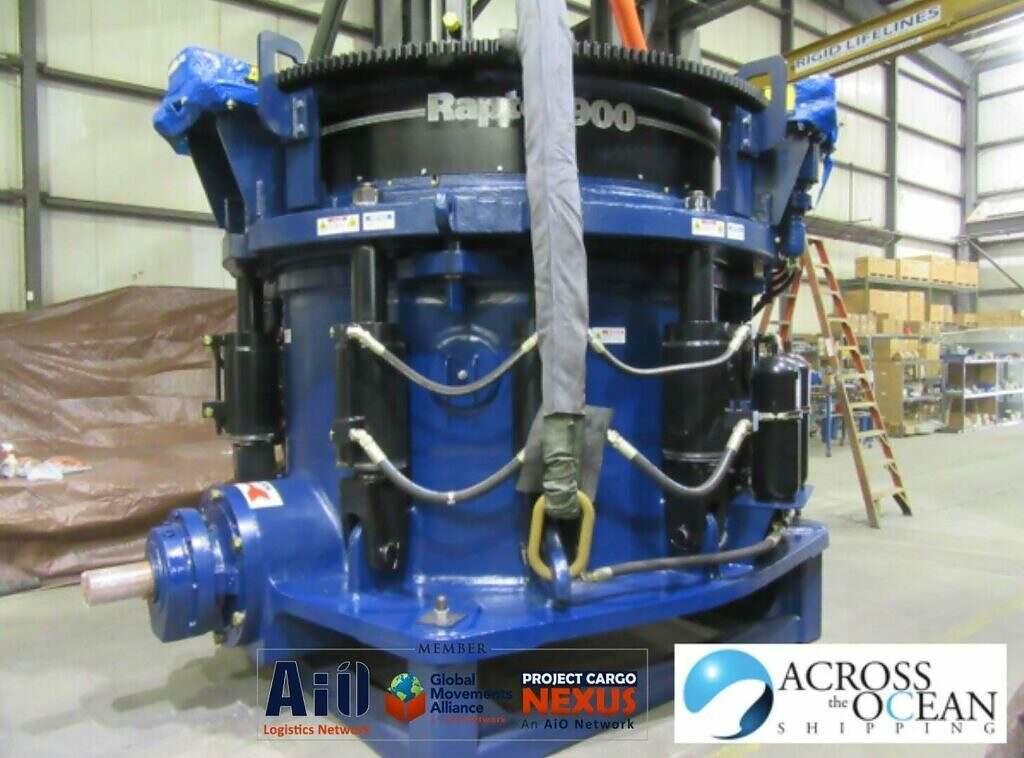 Across the Ocean Shipping Imports Commodity Cone Crusher – AIO Logistics
